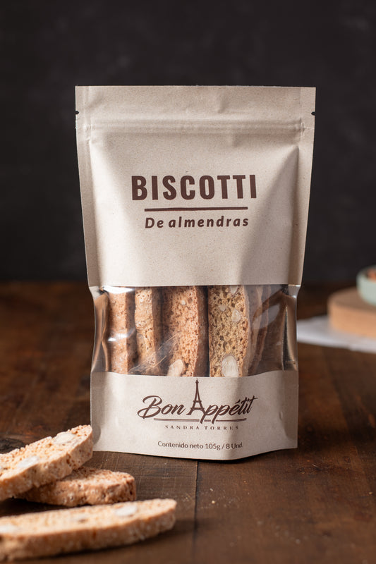 Biscotti de Almendras - Paquete 18 unidades